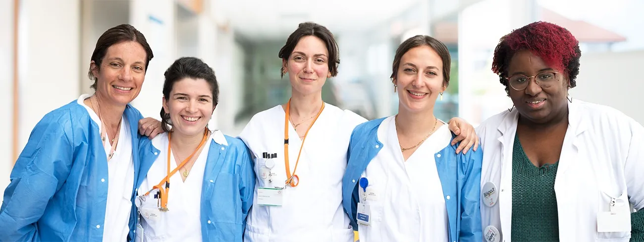 Les équipes de l'Ensemble hospitalier