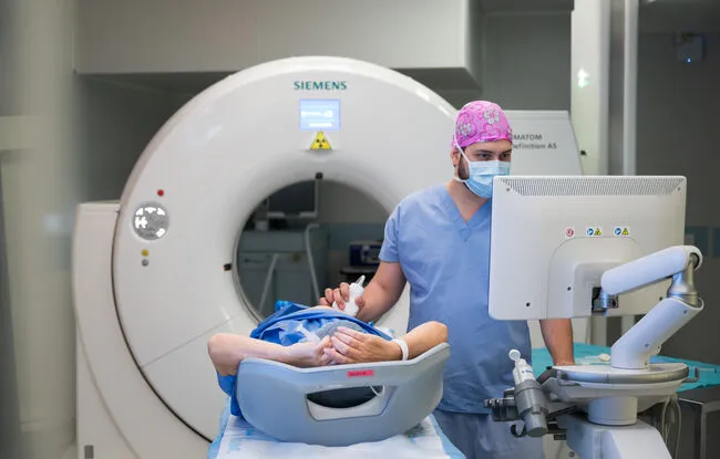 La radiologie interventionnelle à l’Institut Curie